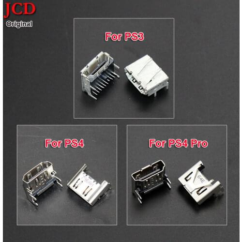 JCD 1Piece New For Sony Playstation 3 4 Pro HDMI Port Socket Interface Connector Replacement HMDI Display Jack For PS3 PS4 Pro