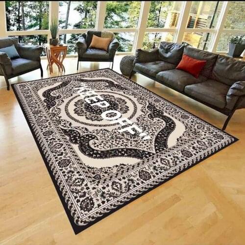 Keep Off Vintage 1 Patterned Rug, Non-Slip Kitchen Rug,Corridor Carpet,Area Rug, modern Carpet, Design Rug,Themed Carpet
