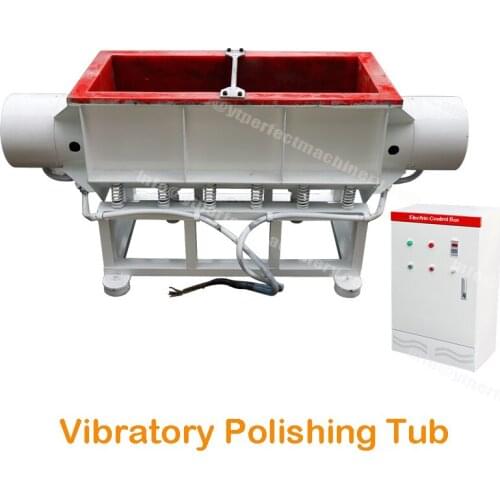 Vibratory Polishing Deburring Tube Edge Finishing Machine