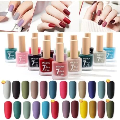 Matte Gel Nail Polish Top Coat Need 15ML Quick-drying Autumn Color Hybrid Varnish Soak Off UV Gel Nail Art Design Hybrid Varnish