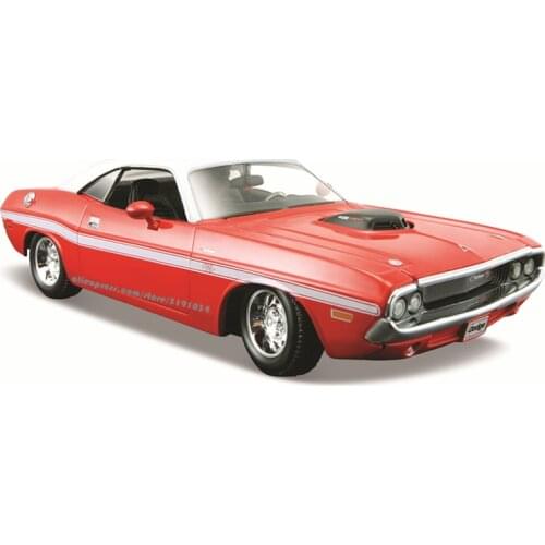 Maisto 1:24 1970 DODGE CHALLENGER R/T Coupe Alloy car model die-casting model car simulation car decoration collection gift toy