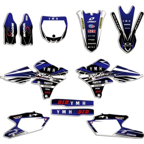 Decal Sticker for Yamaha YZ250F 2014-2018 YZ450F 2014-2017 3M Motorcycle Fairing Graphic YZ 250F 450F YZF 250 450