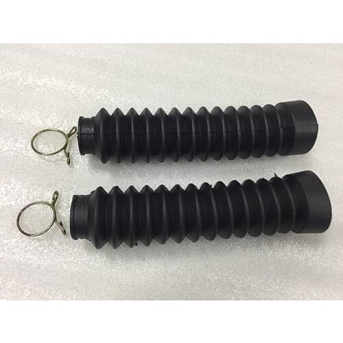 Motorcycle CG125 CG150 front fork oil seal rubber cover set for Honda 125cc CG 125 shock absorber dust proof sleeve (anti-dust)