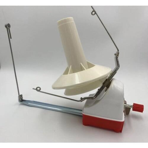 Handheld Yarn Fiber String Ball Simple Winding Device Easy to Use Wool Winder Holder String Winding Machine