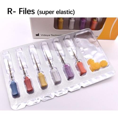Dentistry Tools Dental Instrument Hand Use Files Flexible Golden Super Root File 25mm For Dentist Use