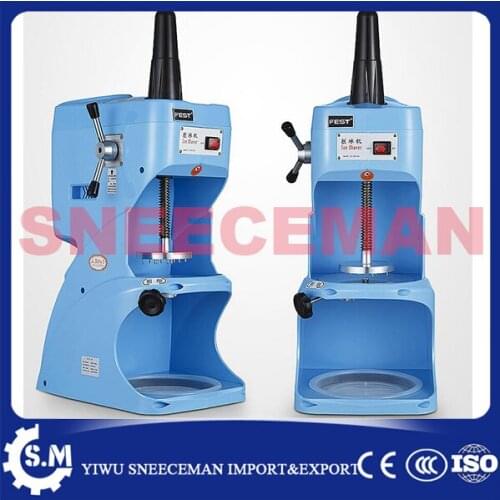 Snow Cone Maker Shaved Ice crusher machine commercial electric ice crusher machine ice shaver shaking machine