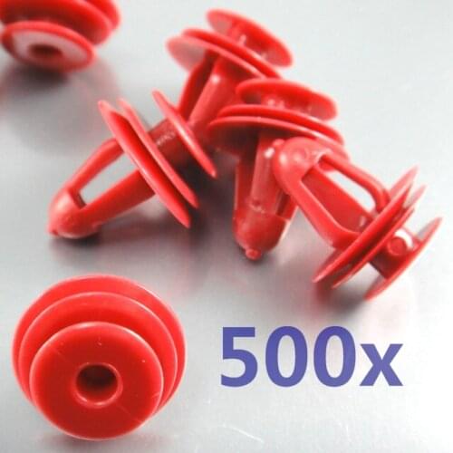 500x Front Rear Door Trim Board Clips Nylon Retainer 30006620 Case For Corolla 4Runne 6777112050 6777112050,30006620