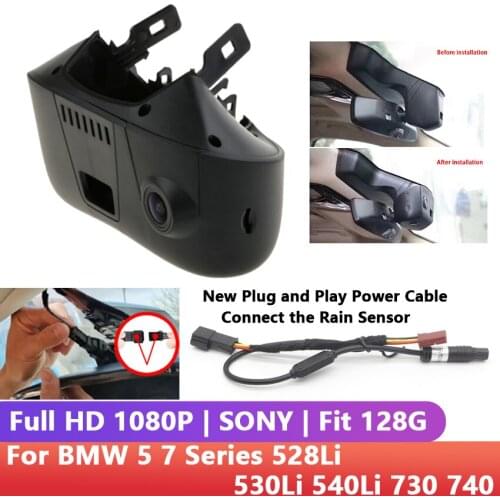 Car Driving Recorder Easy to install For BMW 5 7 Series 528Li 530Li 540Li 730 740 Car DVR Wifi Video Recorder Dash Cam Camera hd