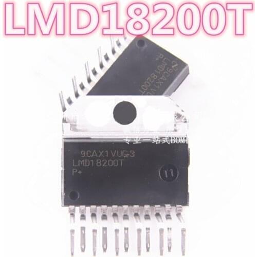 Free shipping: 10PCS LMD18200T LMD18200 18200T 18200 DIP-11 Bridge Driver Controller Chip