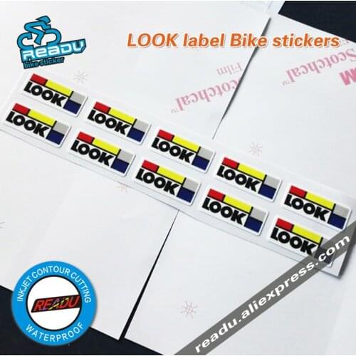 Label stickers Bicycle road bike frame small label 10pcs