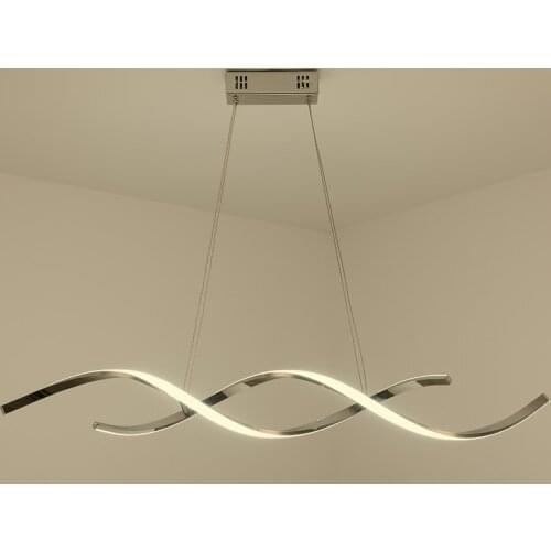 Chrome/Gold Plated Modern led Chandelier for dining room kitchen Room Led chandelier 90-260V Length 900mm/1100mm Free shipping