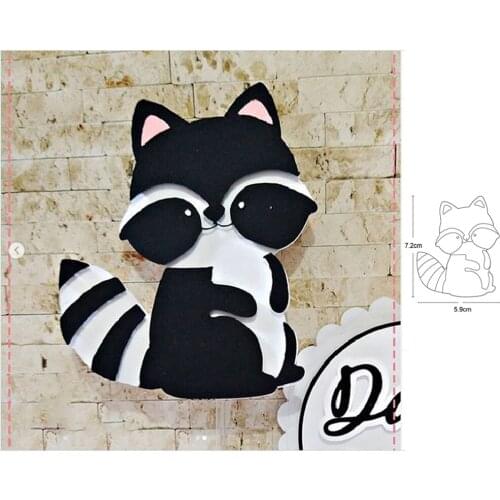 Lovely Cat Metal Cutting Dies Stencil for DIY Scrapbooking Album Embossing Paper Cards Decorative Crafts Die Cuts