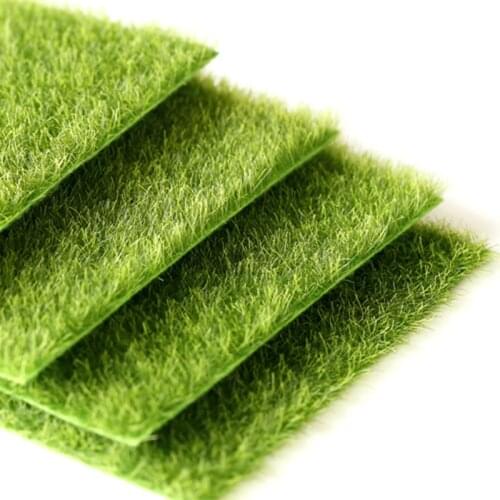 Micro Landscape Decoration DIY Mini Fairy Garden Simulation Plants Artificial Fake Moss Decorative Lawn Turf Green Grass