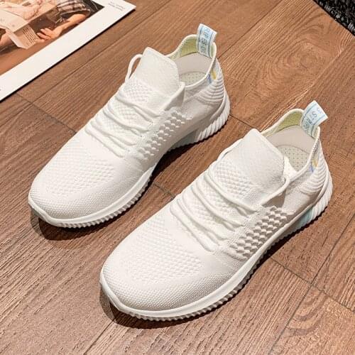 Fashion New Feizhi Womens Vulcanized Shoes Lightweight and Breathable Mesh Casual Shoes Outdoor Walking Jogging Female Shoes