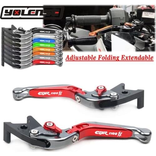 Motorcycle Accessories CNC Folding Extendable Brake Clutch Levers For HONDA CBR 1100XX CBR1100XX CBR1100 XX 1997-2007 2006 2005