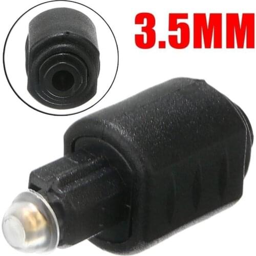 Mini Optical Audio Adapter 3.5MM Female Jack To Digital Toslink Male Plug for Amplifier Player DVD for Toslink