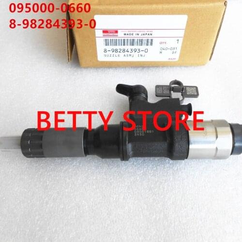 Original and new common rail injector 095000-0660,095000-5471,095000-8903,8-98284393-0