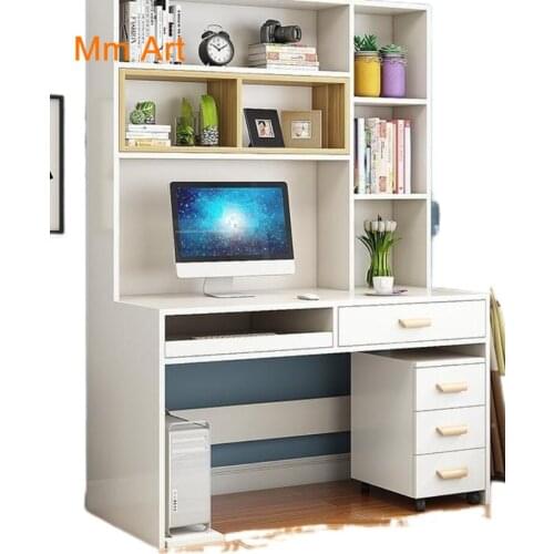 Stand Lap Pliante Tavolo Office Furniture Tisch Para Notebook Standing Mesa Tablo Desk Bedside Computer Table With Bookshelf
