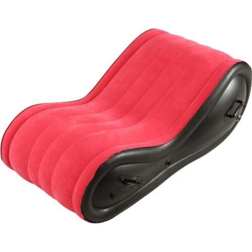 Modern Inflatable Air Sofa For Adult Couple Love Game Chair With 4 Handcuffs Beach Garden Outdoor Furniture Foldable