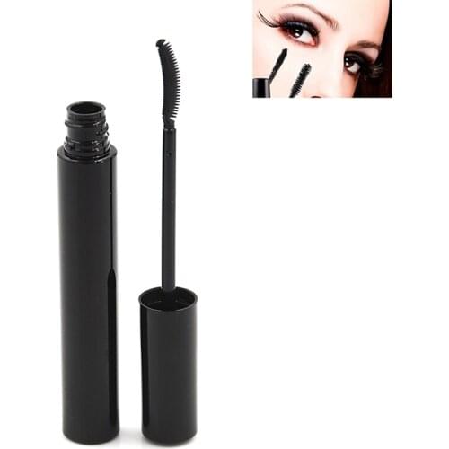 1pcs Portable Black Cap Empty Mascara Tube Eyelash Bottle Liquid Bottle Container Makeup Tool