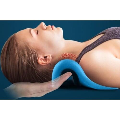 Cervical Spine Pillow Stretching and Traction Correction Device Dedicated To Repair The Curvature of The Vertebrae