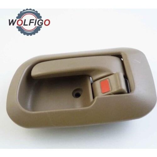 WOLFIGO for 1998 1999 2000 2001 2002 2003 3.0L TOYOTA SIENNA Inside Front Left Driver Side Door Handle Beige 6927808010