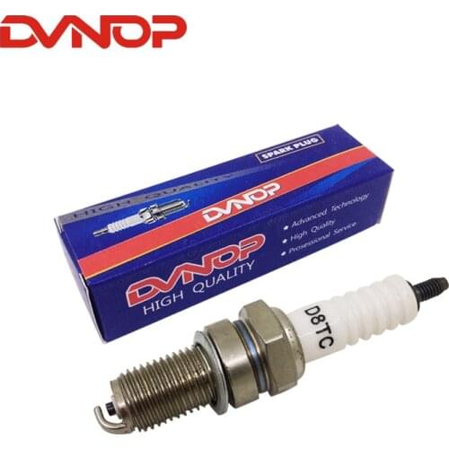 1Pc D8TC Spark Plug 19mm Motorcycle Platinum Nozzles Spark Plugs for CG 125cc 150cc 200cc 250cc