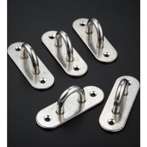 5Pc 100 x33mm Steel U-Shape Ceiling Mount Metal Hook Anchor Hanger Ceiling Fans/Leisure Sofa/Sandbags/Hammocks/Rings Fixed Hook