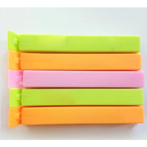 60pcs/set New Brand Home Big Snack Seal Storage Bag Clips Storage Auxiliary clamp seal Ziplock Clip Plastic Bags Food