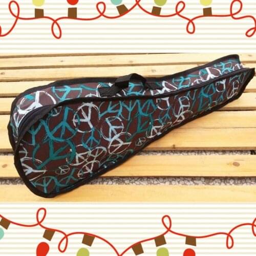Good quality wholesale waterproof 21 23 24 26 28 soprano ukulele case guitar bag gig cover tenor lanikai concert color backpack