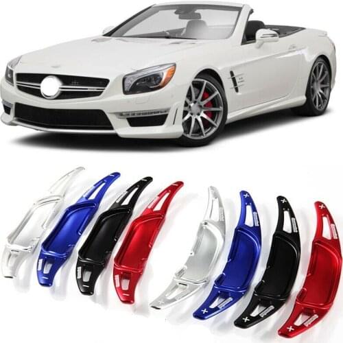 Savanini Alloy Add-On Steering Wheel DSG Paddle Shifters Extension For Mercedes Benz SL63 AMG SL65 AMG 2016