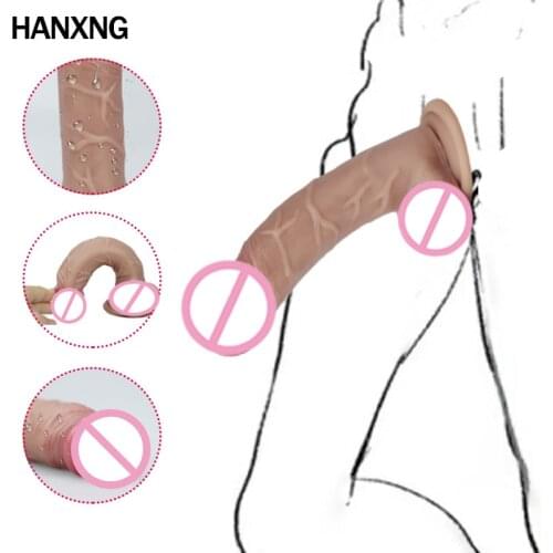 Women Sex Toys Liquid Silicone Dildo Adults Masturbators Dildosex Anal Penis Fidget Toys For Adults 18 Sexules Toys Sex Shop