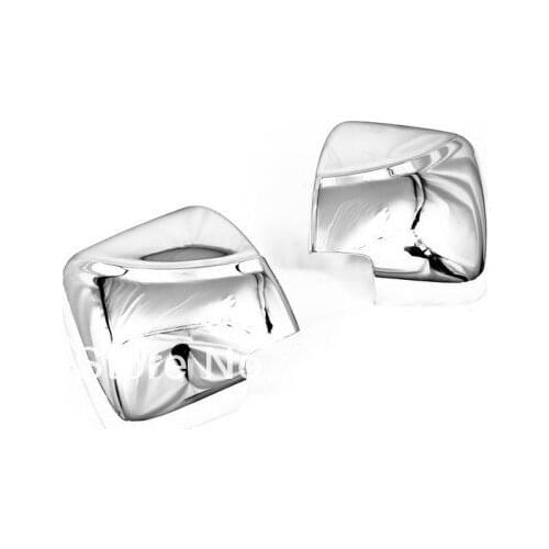 Chrome Side Mirror Cover Square For Toyota Hiace 2005-2012