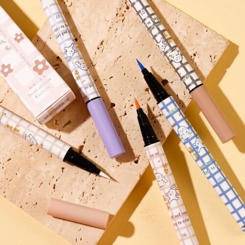 Colorful Liquid Eyeliner Eye Make Up Super Waterproof Long Lasting Eye Liner Easy to Wear Eyes Makeup Cosmetics Beauty Tools