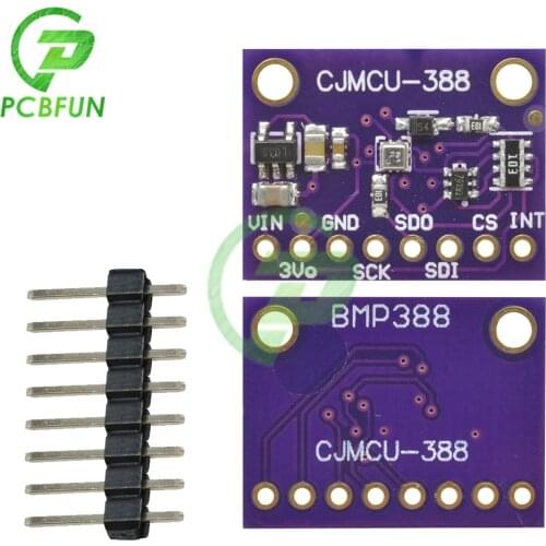 BMP388 Atmospheric Pressure Sensor Module Low Noise VDD 1.71-3.6V Digital Pressure Sensor IIC I2C SPI for Arduino VIDEO 1.2-3.6V