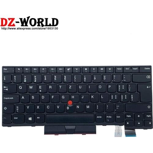 New Original CH Swiss Keyboard for Lenovo Thinkpad T470 A475 T480 A485 Laptop Teclado 01AX391 01AX473 01AX432