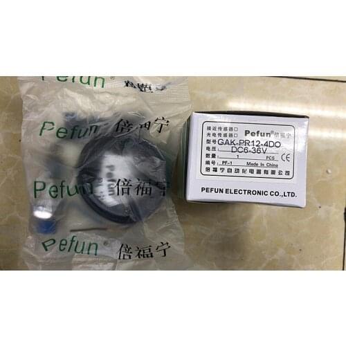 Genuine induction switch, proximity switch GAK-PR12-4DO, DC second wire pefun