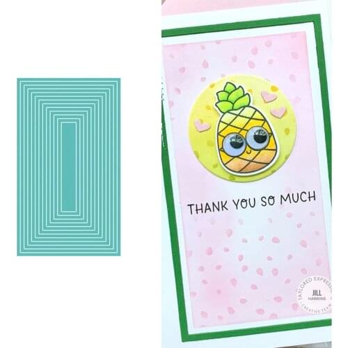 THIN FRAME CUTTING PLATE Metal Cutting Dies for DIY Scrapbooking Crafts Dies Cut Stencils Maker Photo Album Template Handmade D