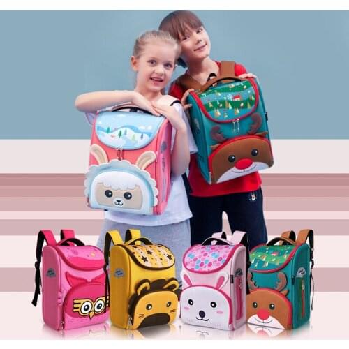 Space Bag Childrens Backpack Grade 1-2-3 Schoolbag Child 5-9 Years Waterproof Lightweight School Bags For Boys Girls Bookbags