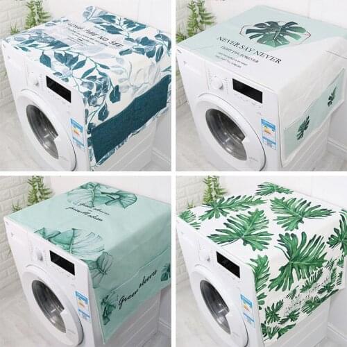 Waterproof Washing Machine Cover Cloth Single Door Refrigerator Dust Cover Cloth Dustproof Tablecloth Dust Protection Cover
