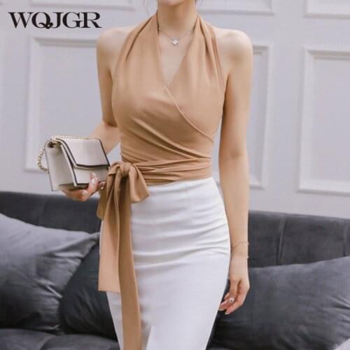 Женские летние футболки WQJGR China At AliExpress