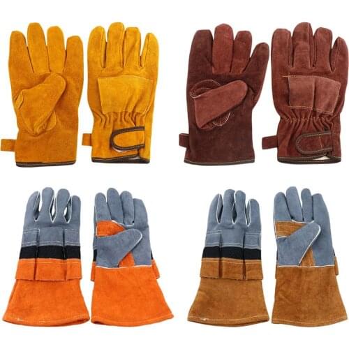 Heat Resistant Glove BBQ Grill Oven Gloves Fire Proof Kitchen Cooking Barbecue Accessories Outdoor Protective Anti-Scald Gloves