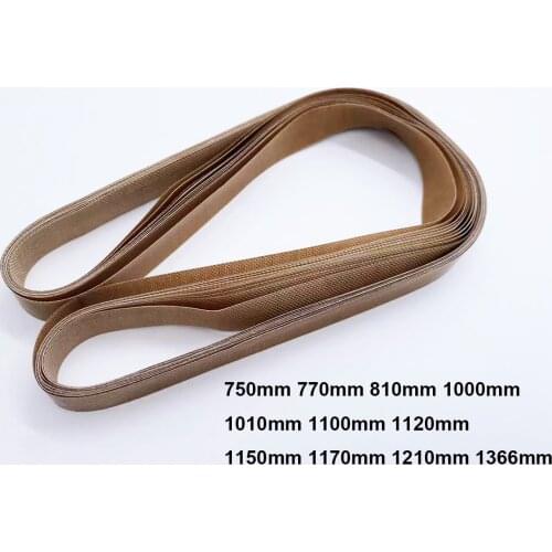 10pcs 750 770 810 1120 1210 1366mm PTFE sealing belt for FR-900 FR-770 FR-980 FRM-1120 Plastic Bag Sealing Machine