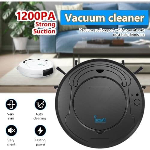 3 in 1 Smart Robot Vacuum Cleaner Home Office Sweeping Robot Sweep Suction Drag Machine 1200Pa Wet Dry Vacuum Cleaner Sweeping