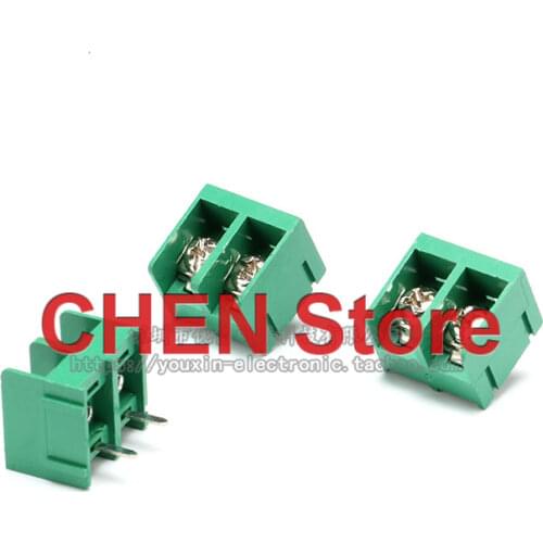 5pcs Terminal HB9500 2P 3P 9.5mm pitch fence type can be spliced 300V/30A green