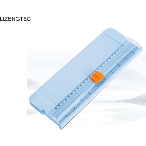Free Shipping LIZENGTEC A5 Four Color Manual Paper Photo Shredder Trimmer Matching Laminating film