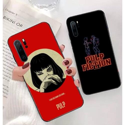 Pulp Fiction Cannes International Palme Phone Case For huawei p30 p40 p20 lite pro p smart 2019 2020 nova 6 7 se pro 5t cover