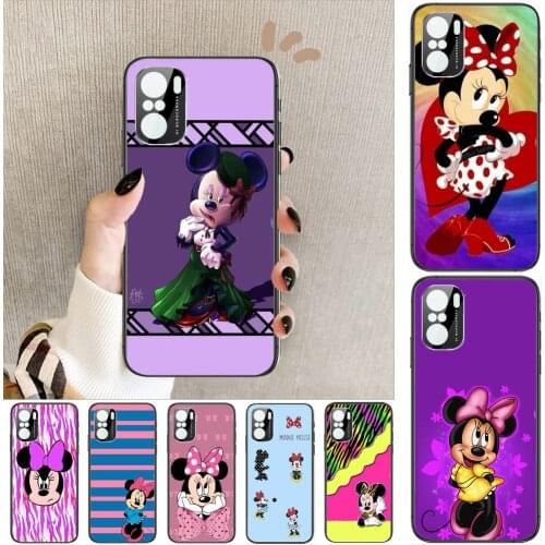 Apple style cartoon phone cover disney Phone Case For xiaomi redmi POCO F1 F2 F3 X3 Pro M3 9C 10T Lite NFC Black Cover Silicone