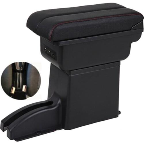 For Datsun on-DO Armrest Box Datsun mi-DO USB Charging heighten Double layer