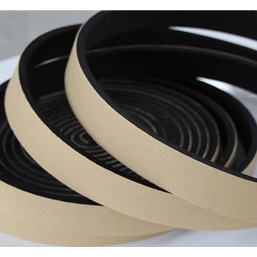 EPDM Neoprene Self-adhesive Tape Insulation Gasket Door Window Seals Cushion 5mm 10mm x 10 15 20 25mm 30mm 40mm 50mm 2m Black